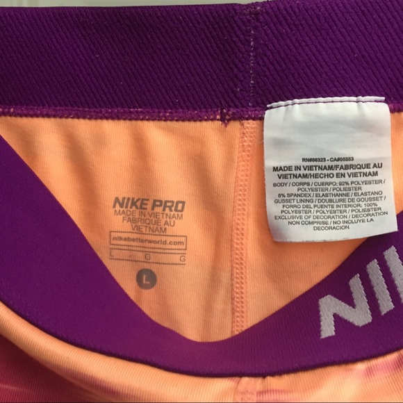 Nike Pro All Over Print 3/4 Capri Junior - Picture 7 of 7